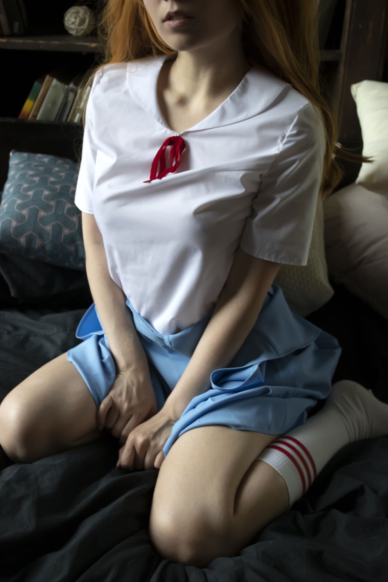 K0lenochka – Asuka school uniform