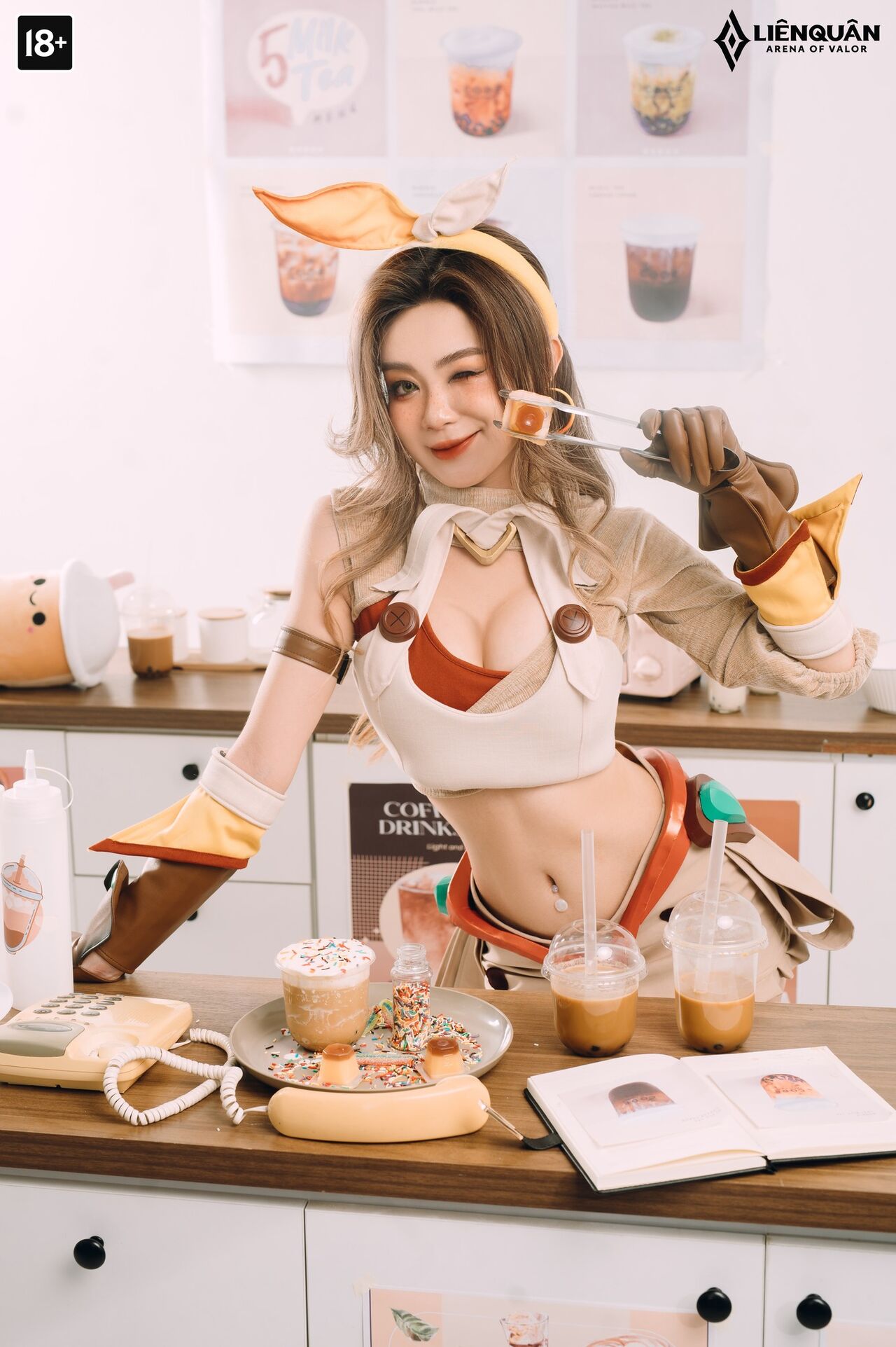 Arena of Valor Cosplay Celica Bubble Tea