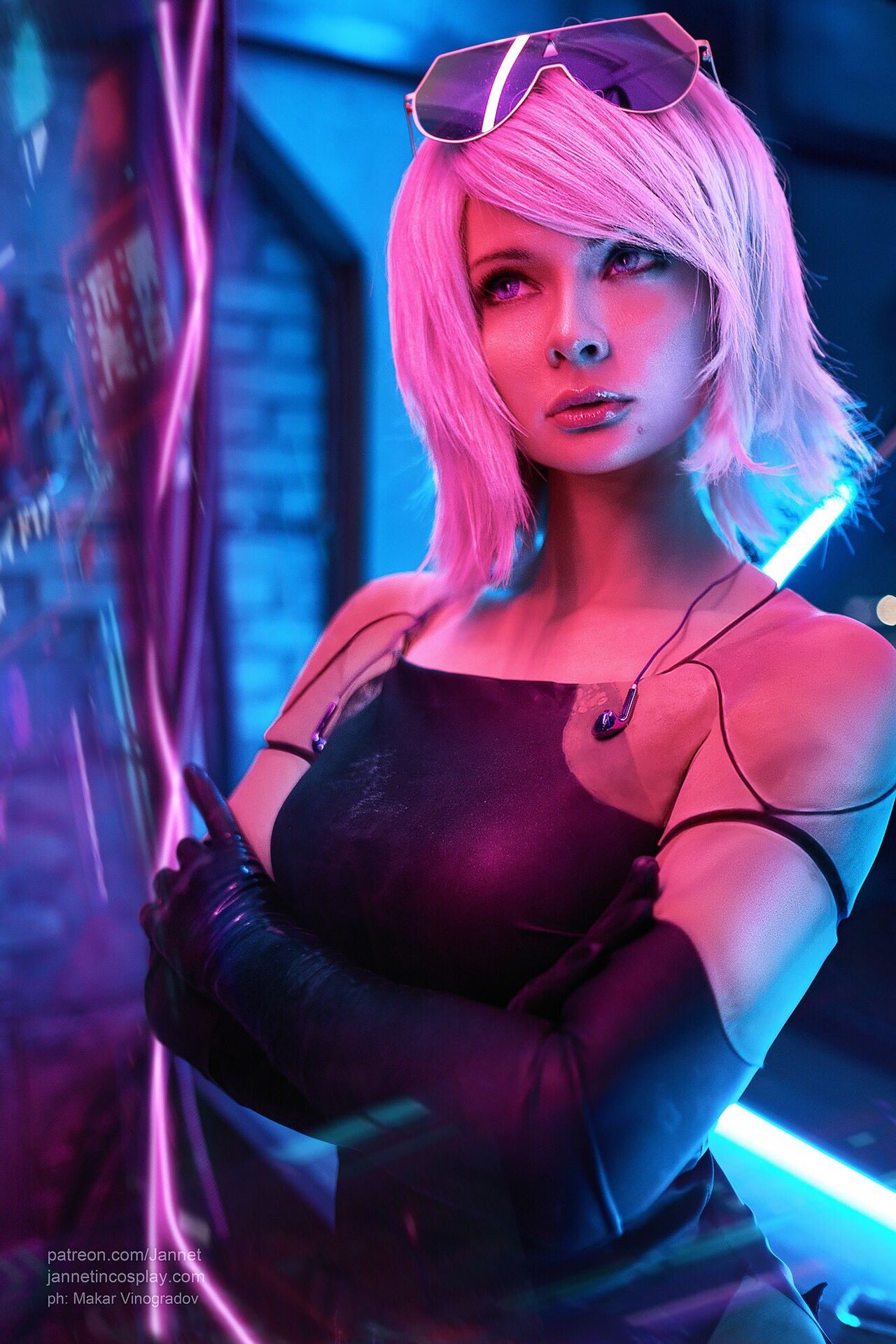 Jannet In cosplay – A2 Cyberpunk