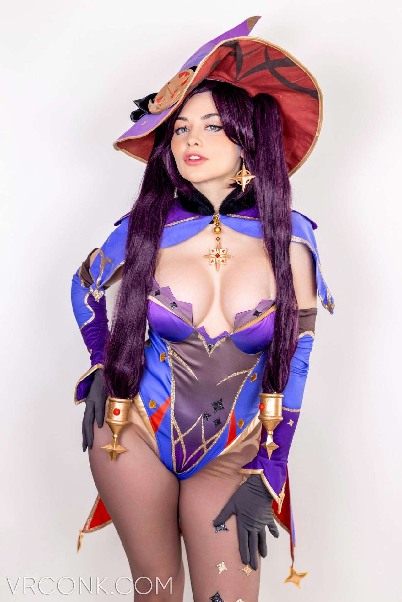 VR Conk) Genshin Impact: Amber & Mona A XXX Parody – Page 2 – CosBlay Album